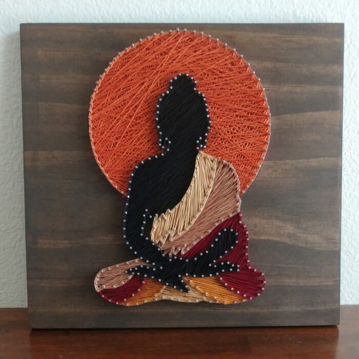 Jauniiarts String art wall hanging decor for homes and offices