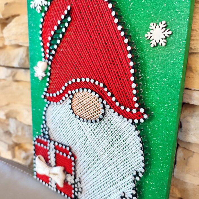 Christmas Santa String Art - Image 5