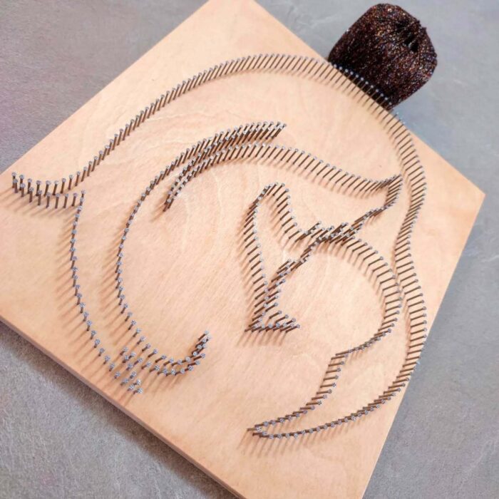 Heartfelt String Art Gift for Her and the little one - Image 2