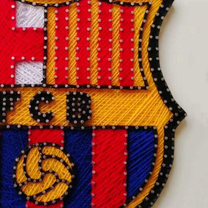 FC Barcelona Logo Wall Decor String Art - Image 3