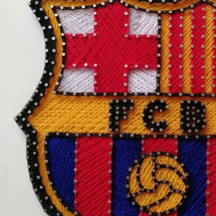 FC Barcelona Logo Wall Decor String Art - Image 4